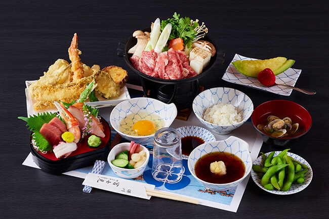 屋形船「深川富士見」すき焼きプラン