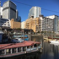 品川浦の船溜まり