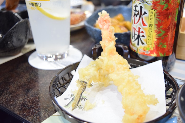 天ぷらは安心して食べられる日本食