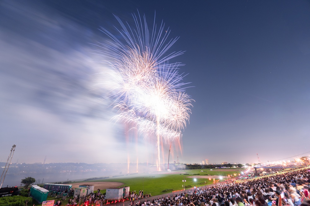 葛飾花火大会の日も屋形船は運行