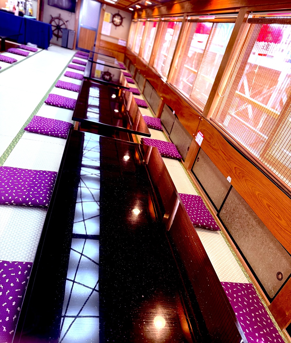 あみ達の船内写真