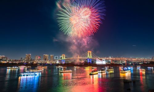 お台場花火